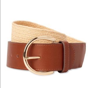SOLD No Boundaries Khaki Stretch Belt